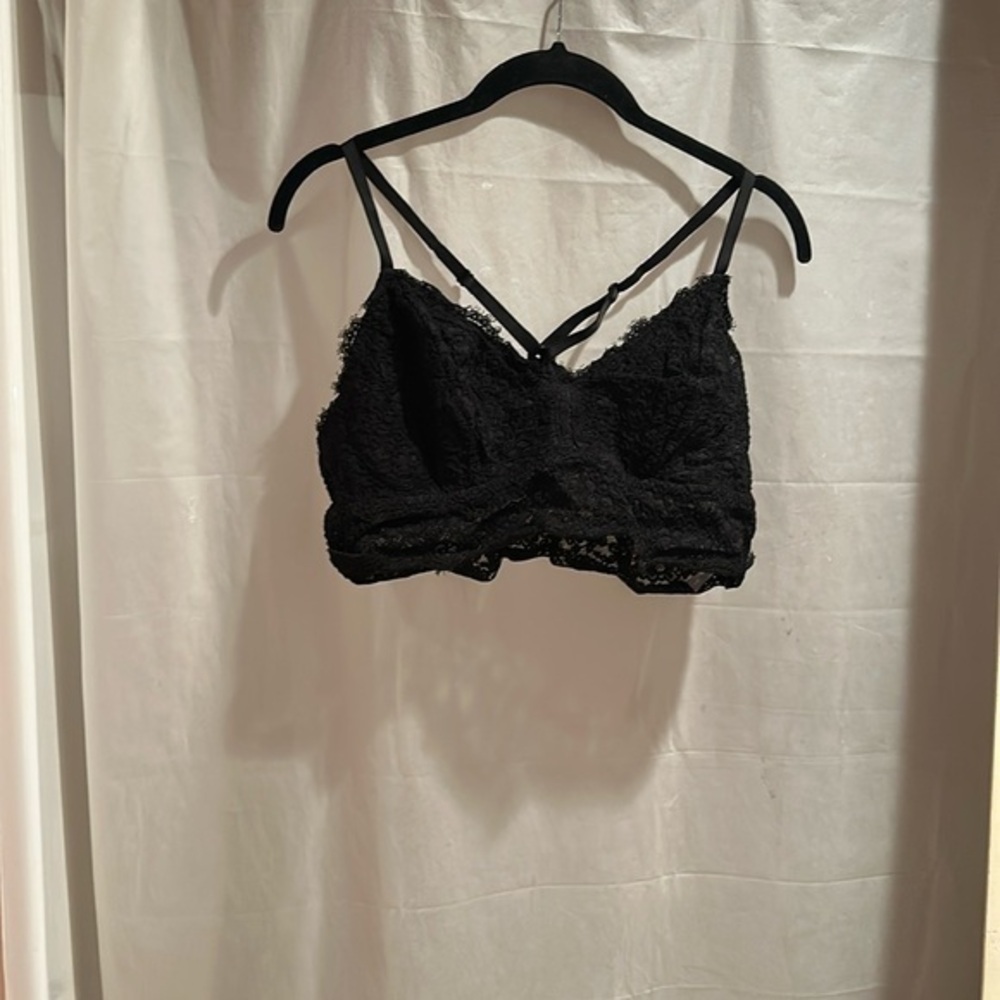 Aerie black bralette size XL